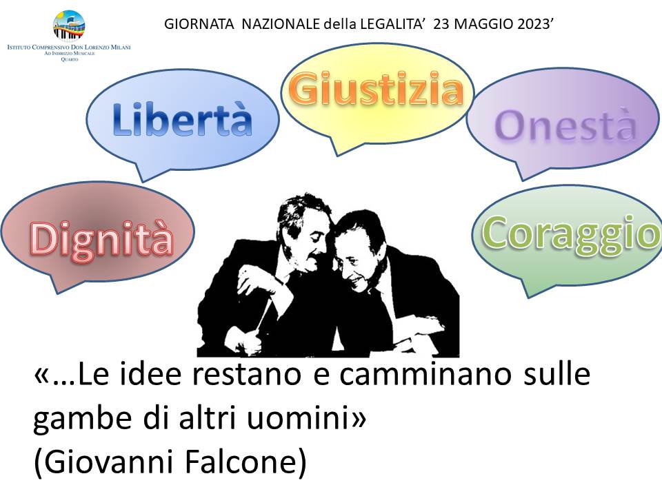 Giornata Nazionale LEGALITA'